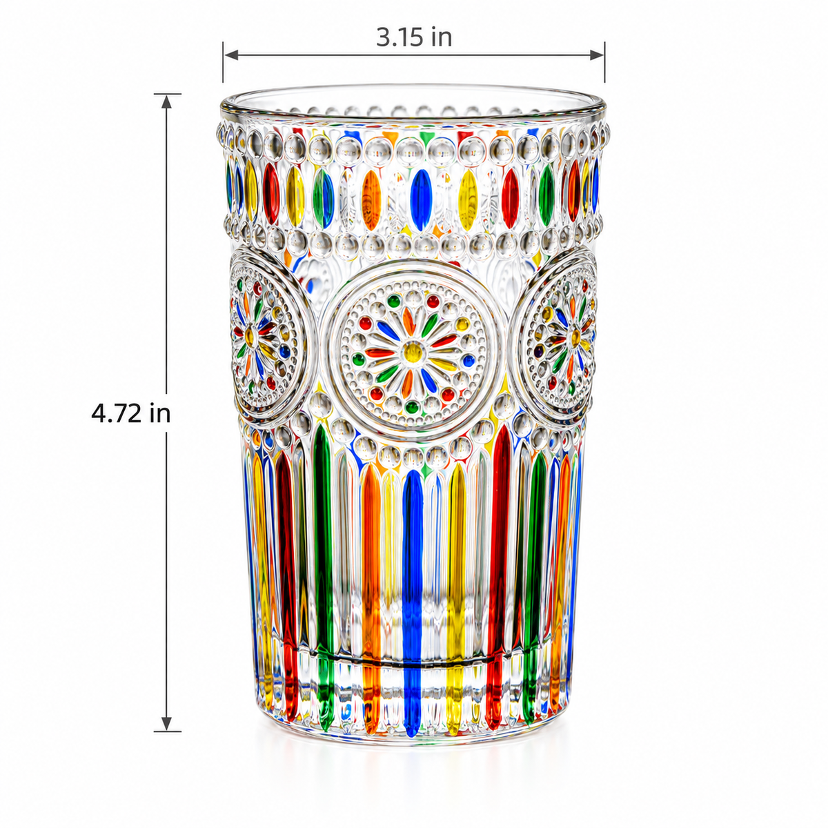 The Floral Kaleidoscope Bloom Glasses