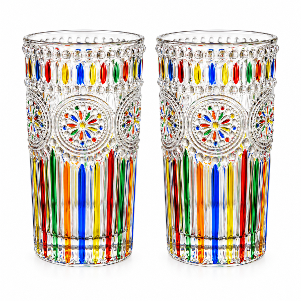 The Floral Kaleidoscope Bloom Glasses