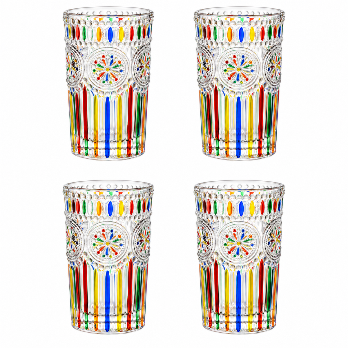 The Floral Kaleidoscope Bloom Glasses