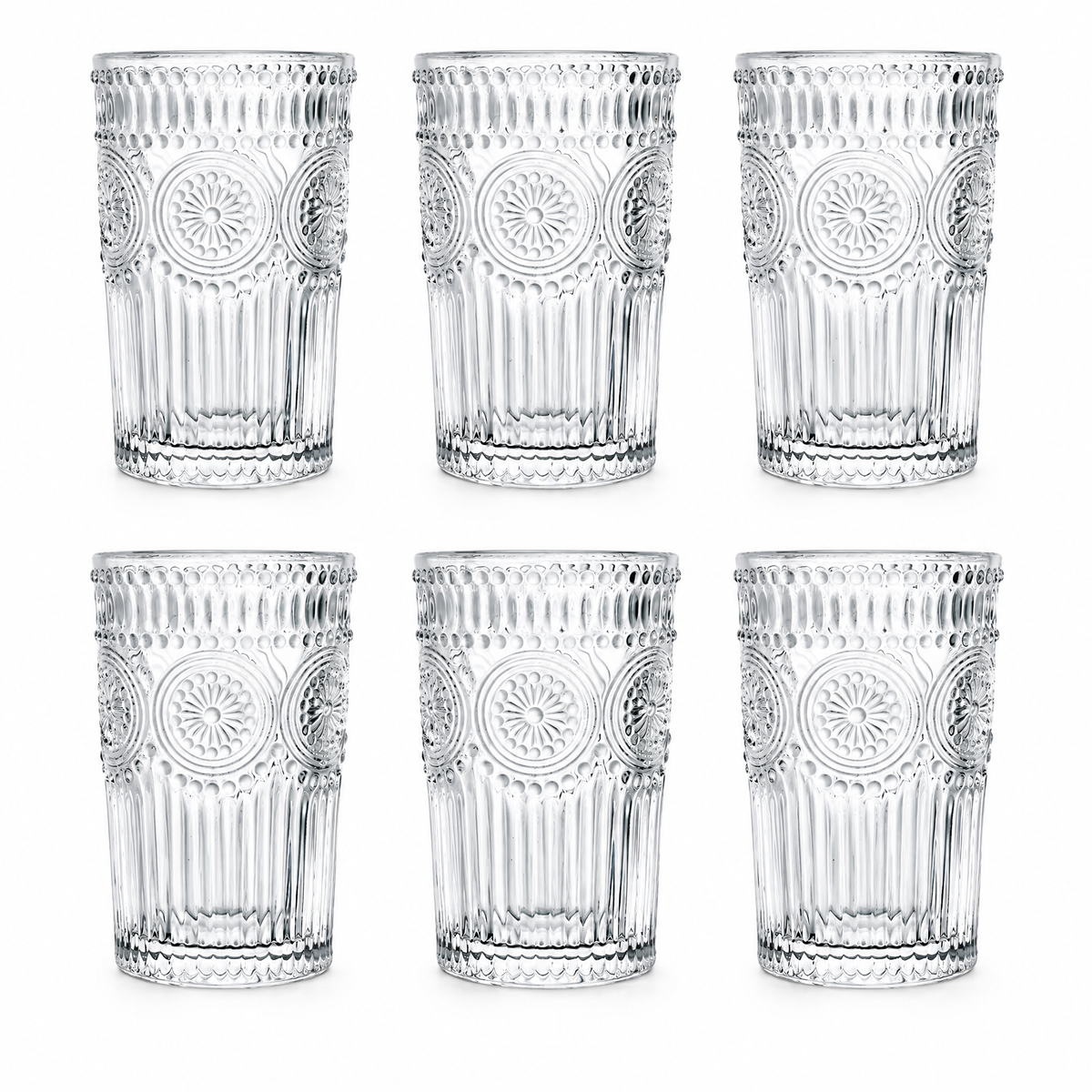 The Floral Radiant Bloom Glasses