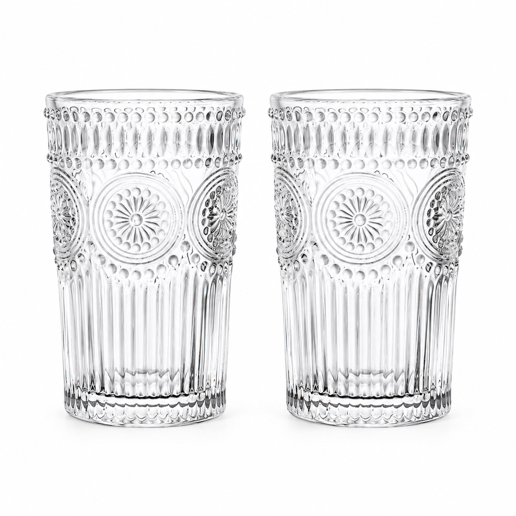 The Floral Radiant Bloom Glasses
