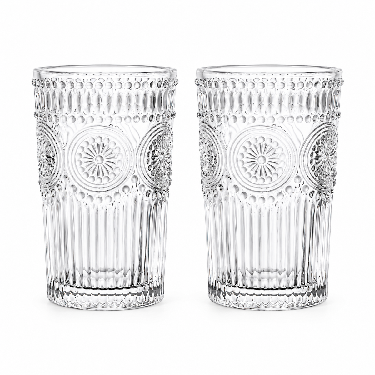 The Floral Radiant Bloom Glasses