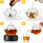 The Floral Soleil Bloom Teapot