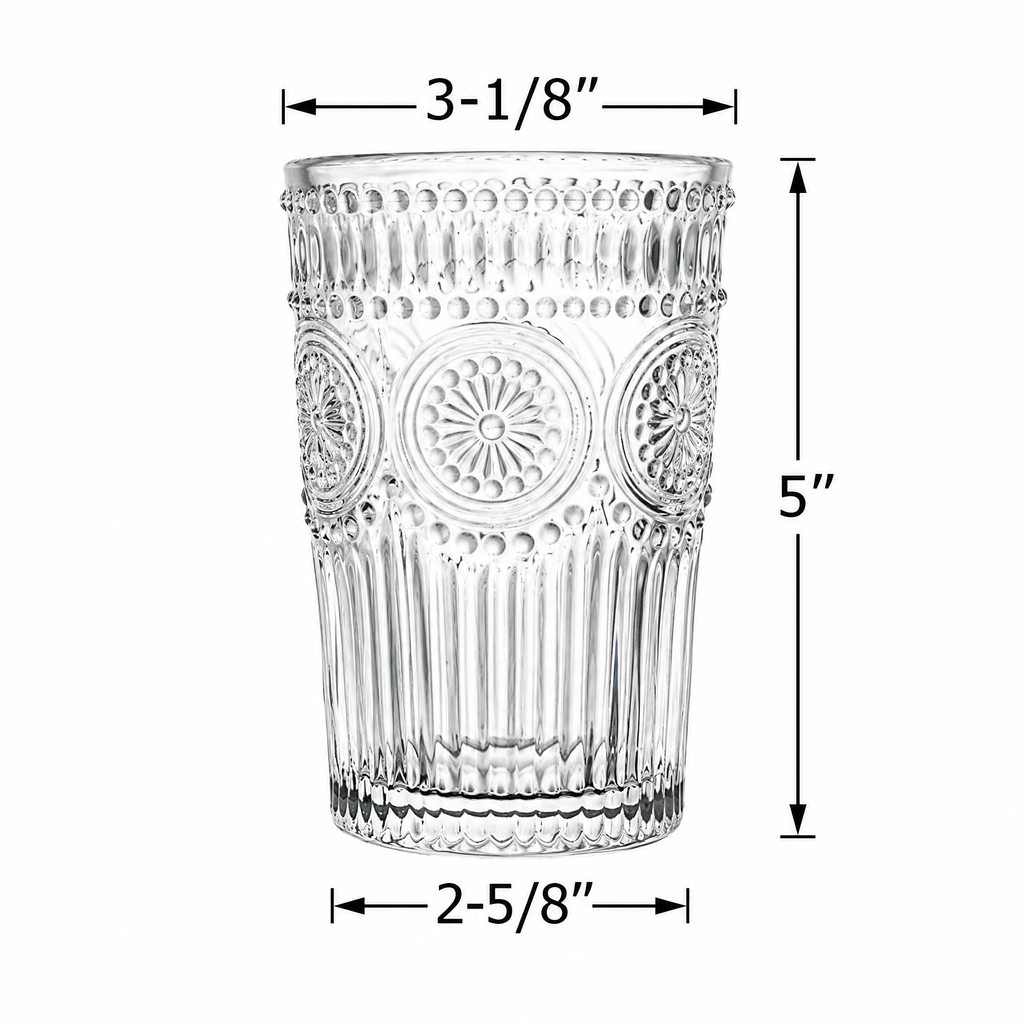 The Floral Radiant Bloom Glasses